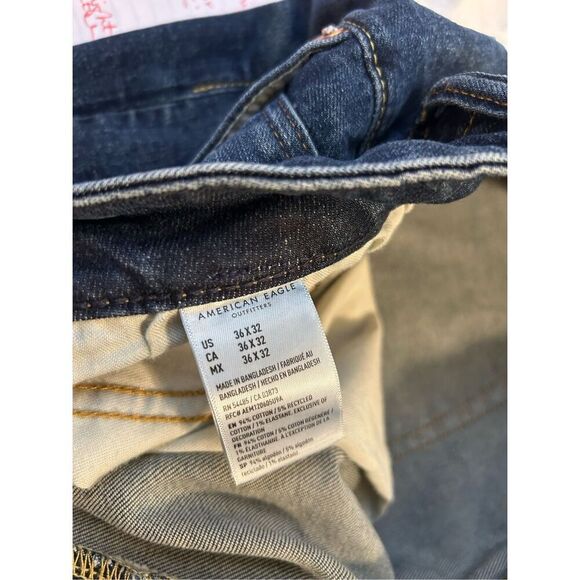 America Eagle 36x32 air flex+ athletic fit jeans #54485 - Picture 9 of 11